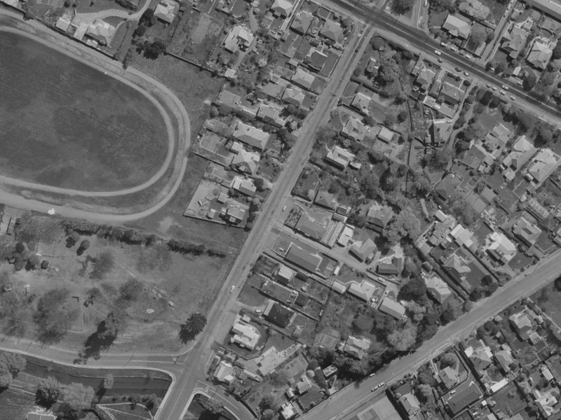 18 Ensors Road from the air, 1970-1974