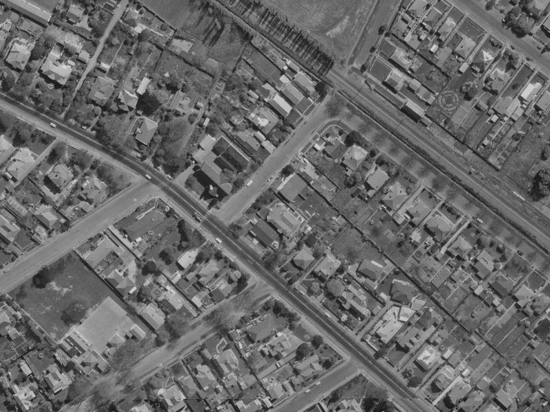 2 Vincent Place from the air, 1970-1974