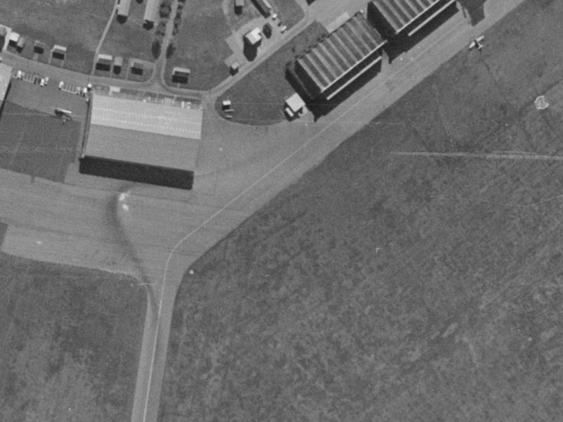 54 Sioux Avenue from the air, 1970-1974