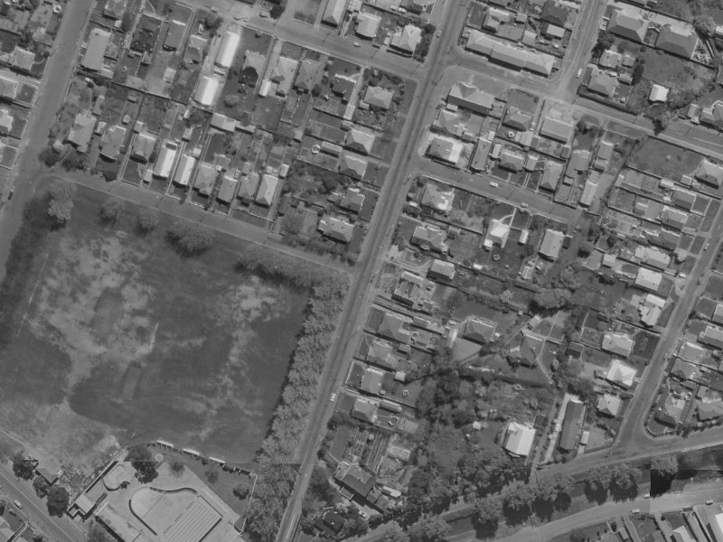 240 Wilsons Road from the air, 1970-1974