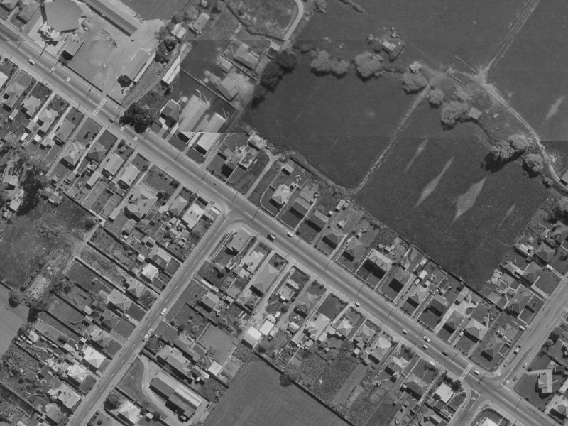 783 Ferry Road from the air, 1970-1974