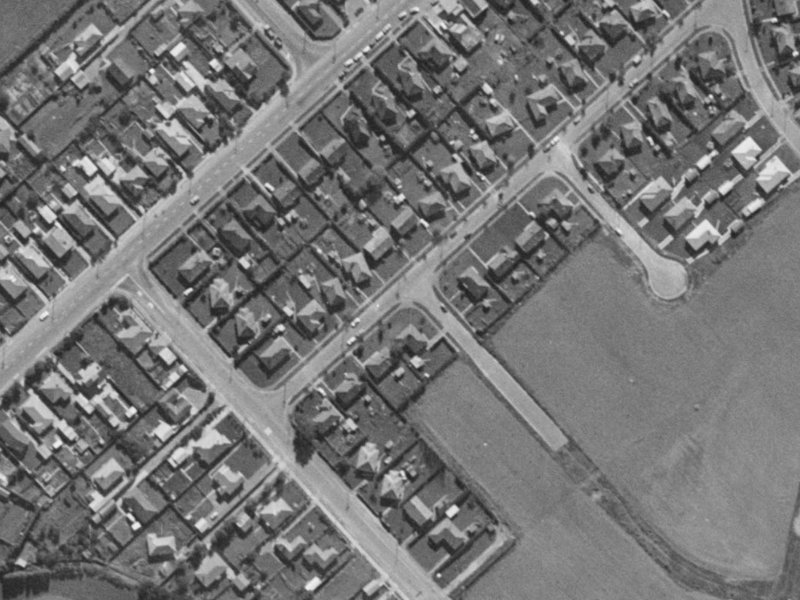 7 Dix Street from the air, 1970-1974
