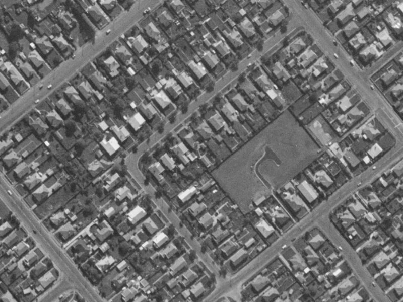 Diamond Avenue from the air, 1970-1974