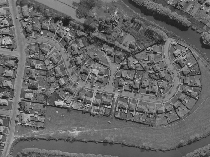 1 Davis Place from the air, 1970-1974