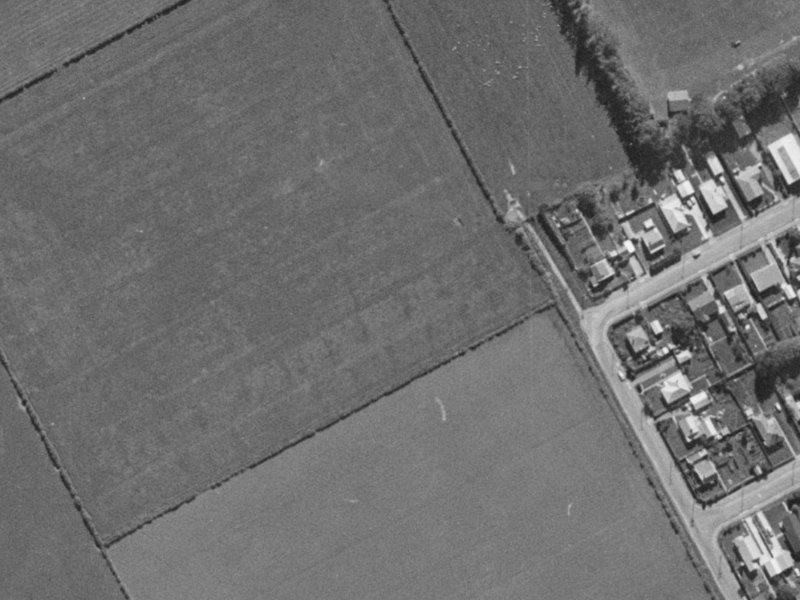 24 Westfield Avenue from the air, 1970-1974