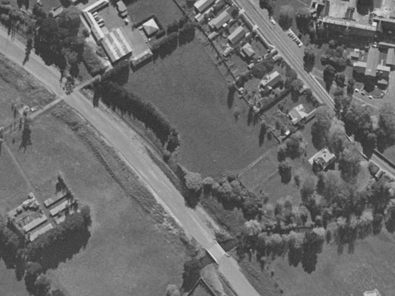 11 Seager Lane from the air, 1970-1974