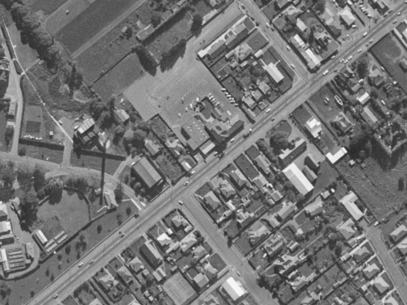 29 Lincoln Road from the air, 1970-1974