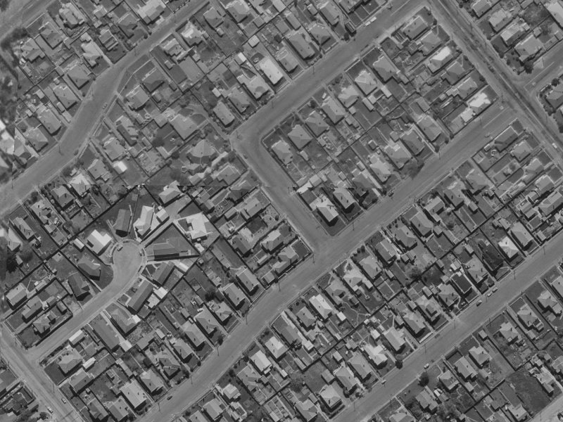 Spring Grove Street from the air, 1970-1974