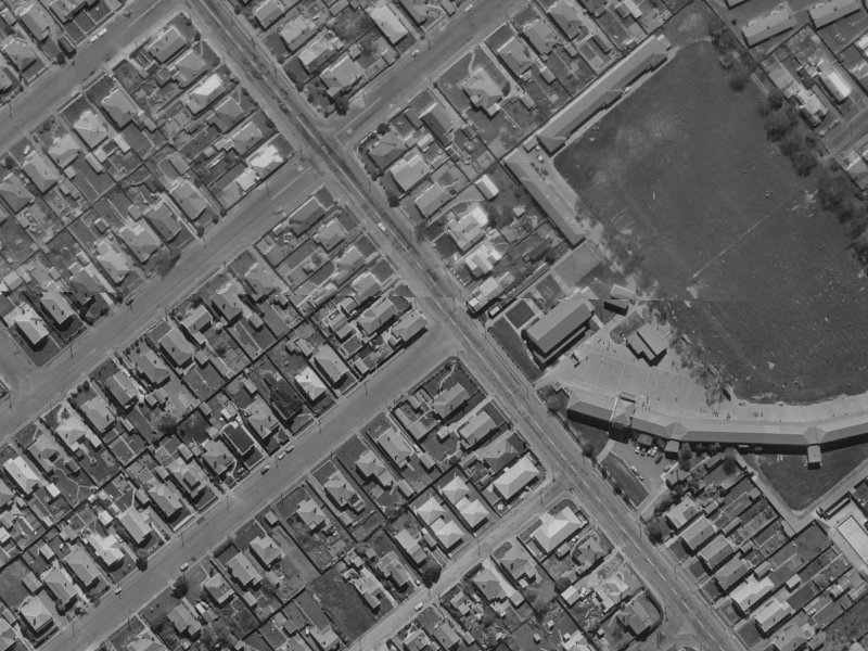 227 Selwyn Street from the air, 1970-1974