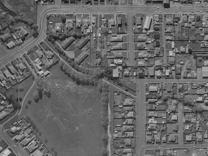 5A Angus Street from the air, 1970-1974