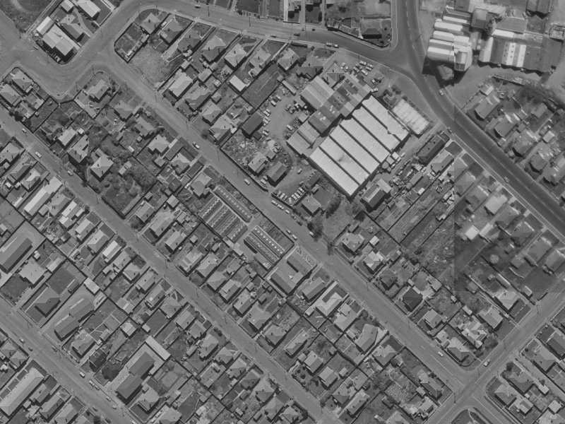 32 Hume Street from the air, 1970-1974