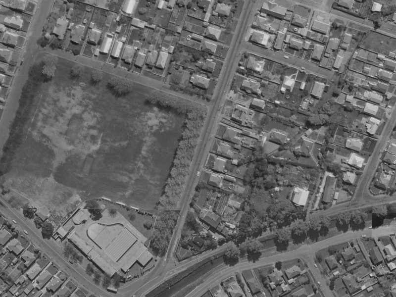 230A Wilsons Road from the air, 1970-1974