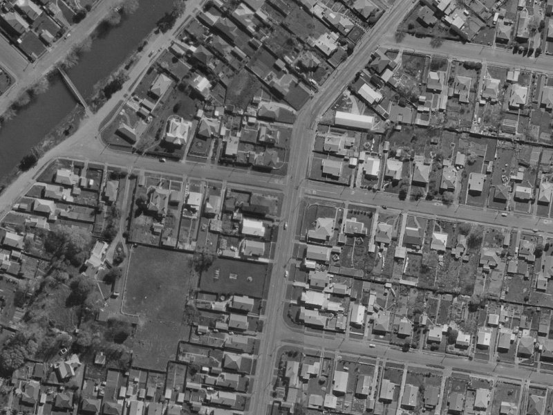 78 Radley Street from the air, 1970-1974