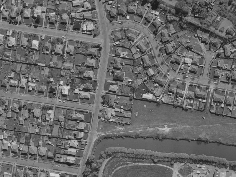 49A Cumnor Terrace from the air, 1970-1974
