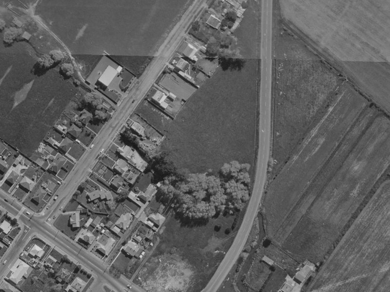 Steam Wharf Lane from the air, 1970-1974