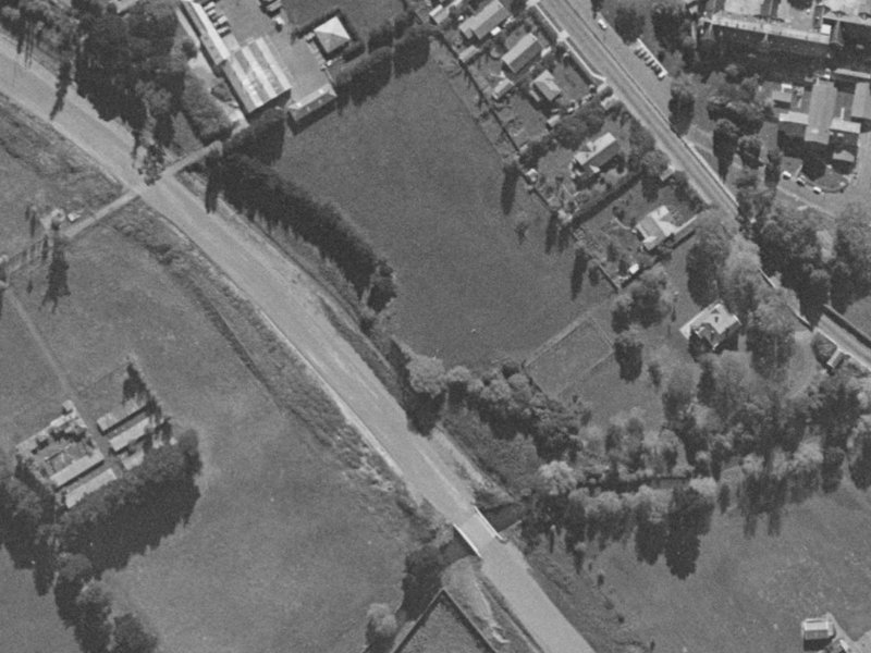 15 Seager Lane from the air, 1970-1974
