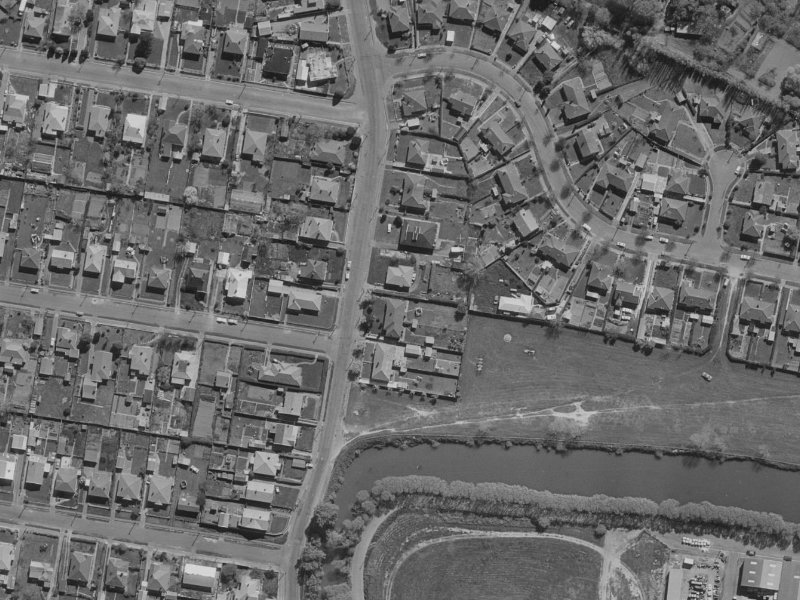 51 Cumnor Terrace from the air, 1970-1974