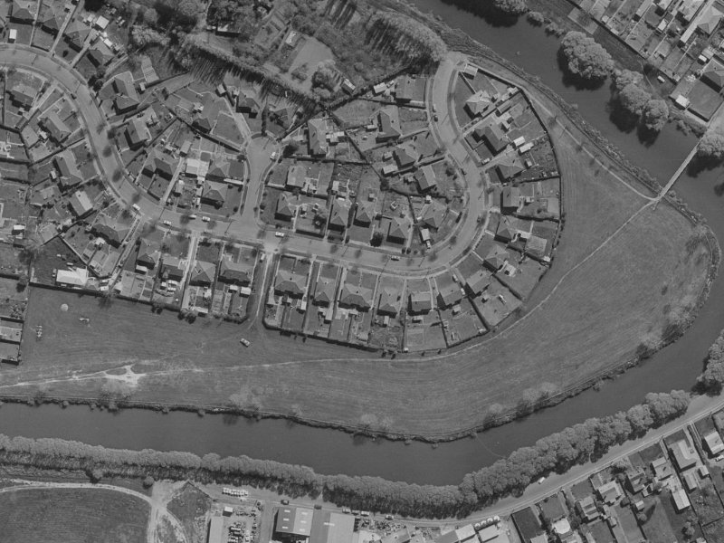 40 Riley Crescent from the air, 1970-1974