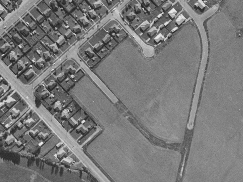 De Lange Street from the air, 1970-1974