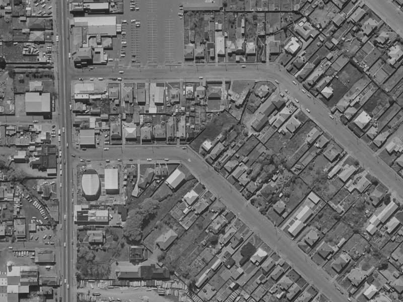 27A Southampton Street from the air, 1970-1974