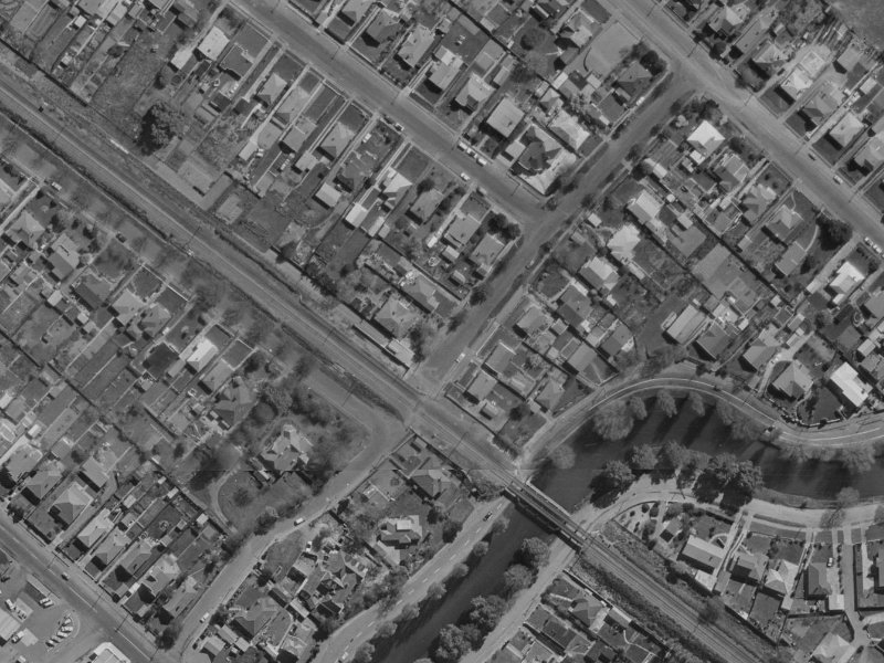 5 Judge Street from the air, 1970-1974