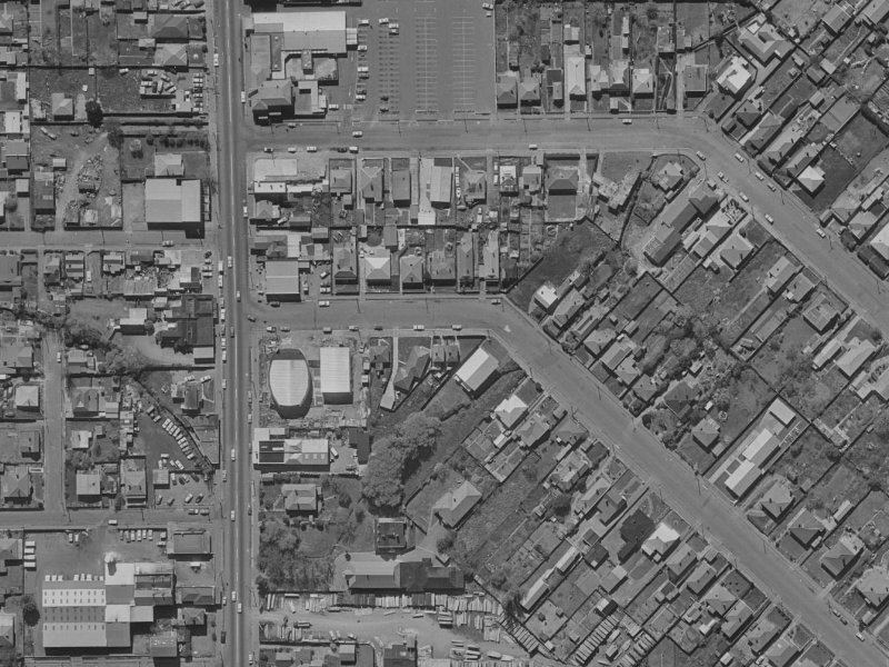 18 Southampton Street from the air, 1970-1974