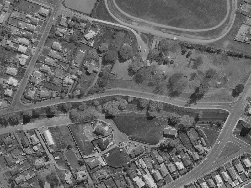 75 Fifield Terrace from the air, 1970-1974
