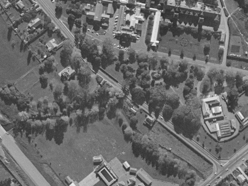 5 Annex Road from the air, 1970-1974
