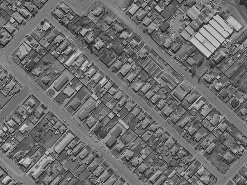 30 Gibbon Street from the air, 1970-1974