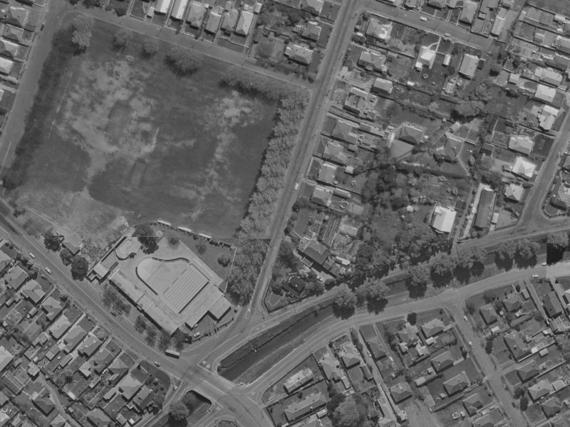 222 Wilsons Rd South from the air, 1970-1974