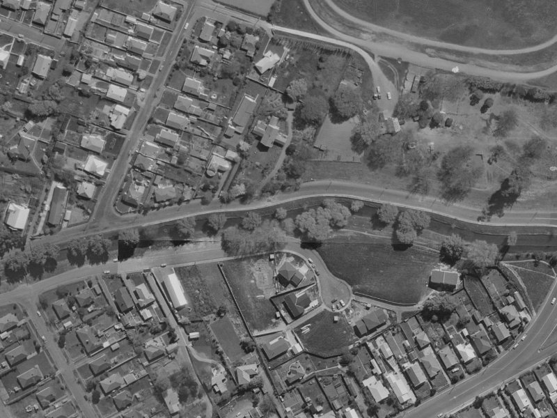 2 Esher Place from the air, 1970-1974