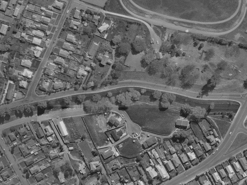 1 Esher Place from the air, 1970-1974