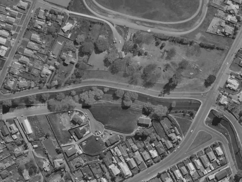77 Fifield Terrace from the air, 1970-1974
