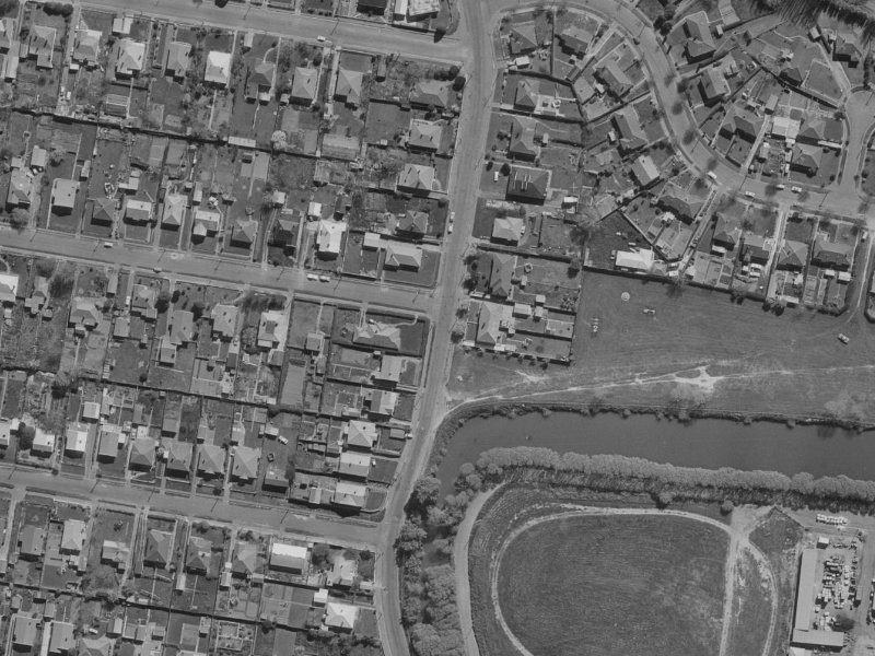 57 Cumnor Terrace from the air, 1970-1974