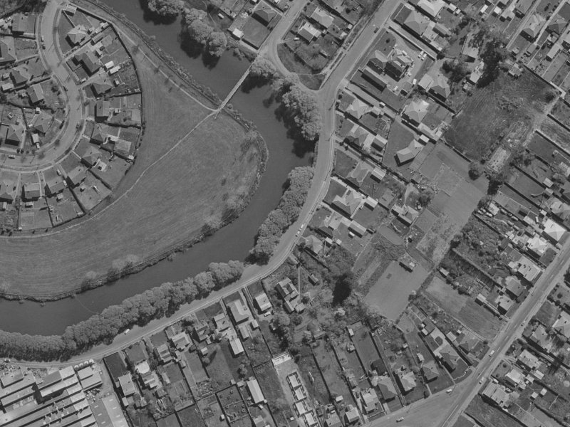 17–19 Connal Street from the air, 1970-1974