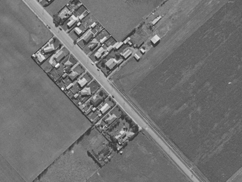36 Marshs Road from the air, 1970-1974