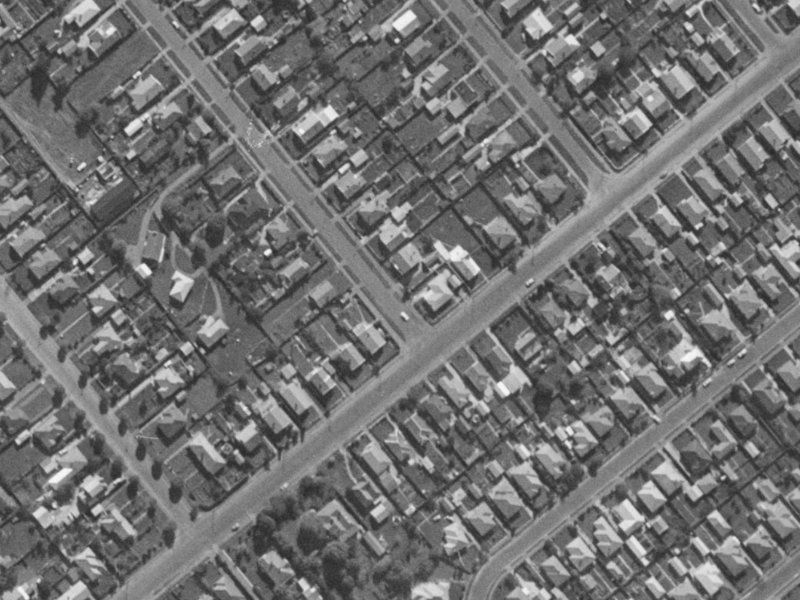 4 Plunket Street from the air, 1970-1974