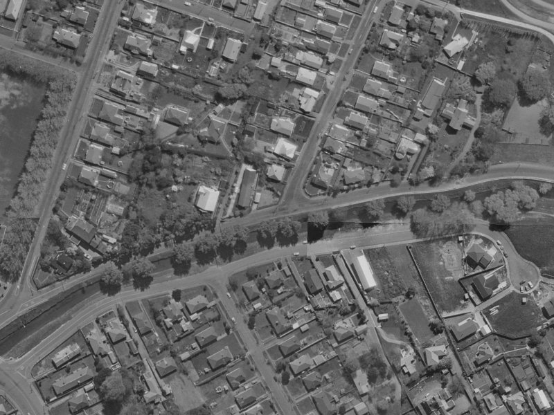 35 Fifield Terrace from the air, 1970-1974