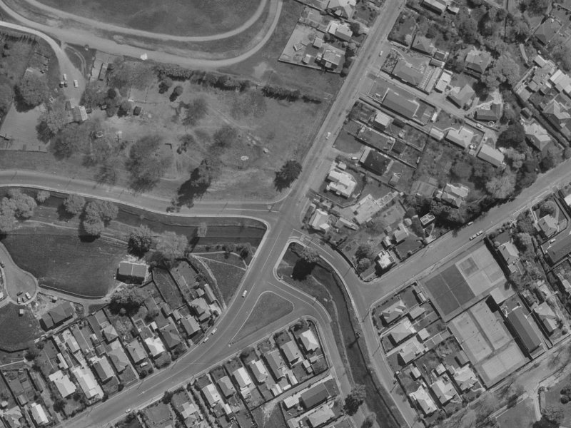 109 Fifield Terrace from the air, 1970-1974
