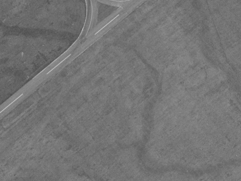 54 Skyhawk Road from the air, 1970-1974