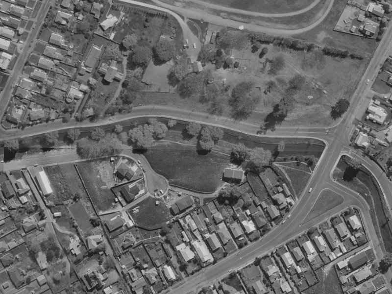 3 Esher Place from the air, 1970-1974