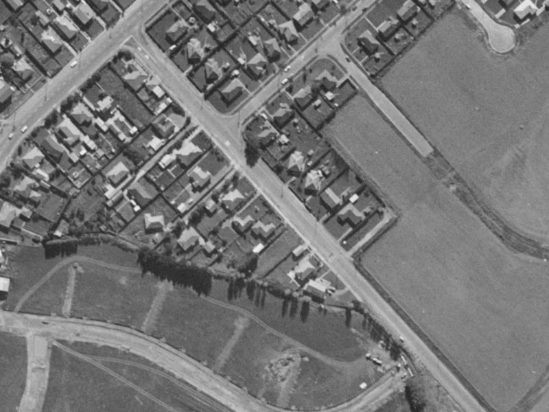 20A Awatea Road from the air, 1970-1974