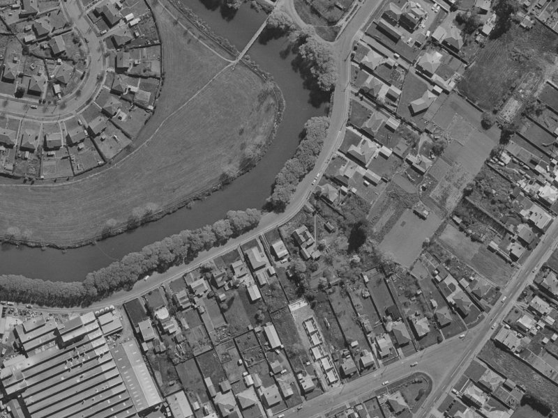21 Connal Street from the air, 1970-1974