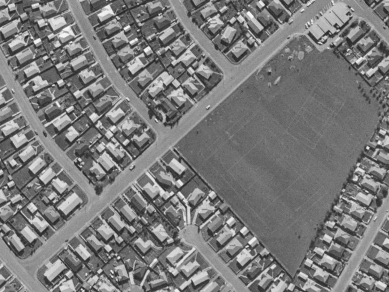 15 Witham Street from the air, 1970-1974