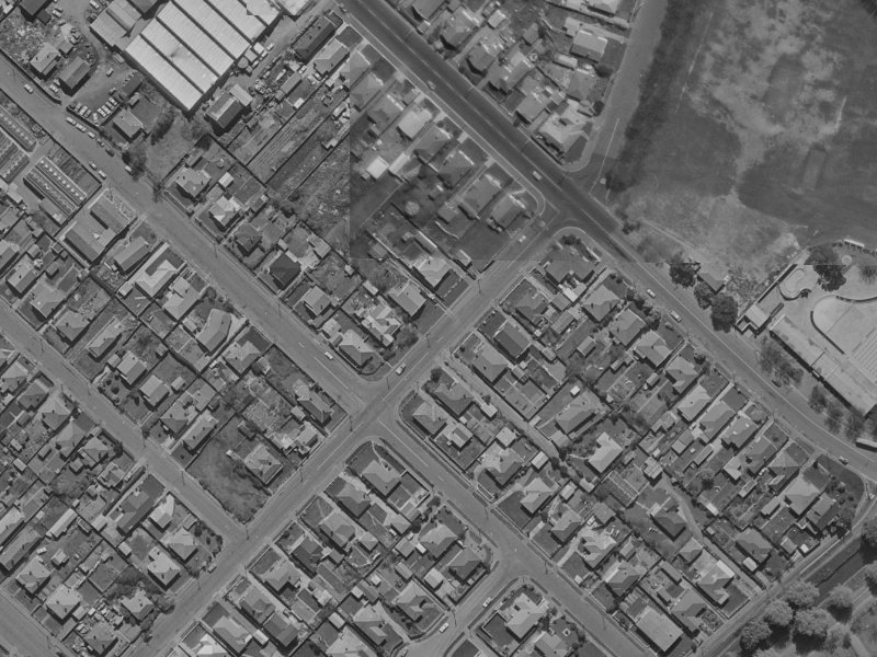 37 Rogers Street from the air, 1970-1974