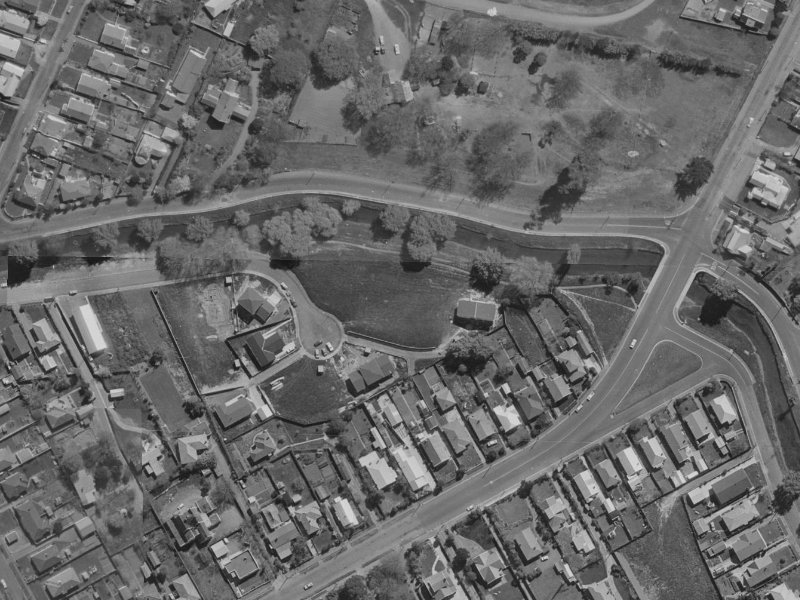 5 Esher Place from the air, 1970-1974