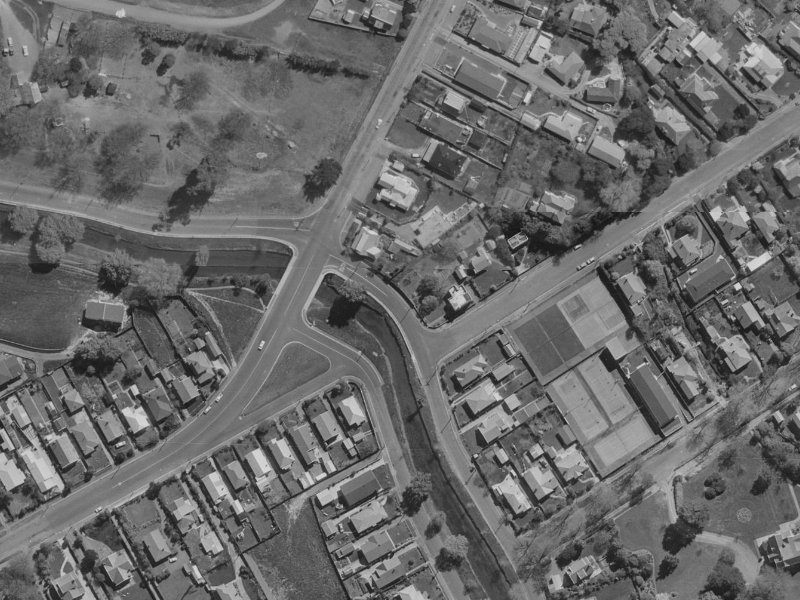 116 Fifield Terrace from the air, 1970-1974