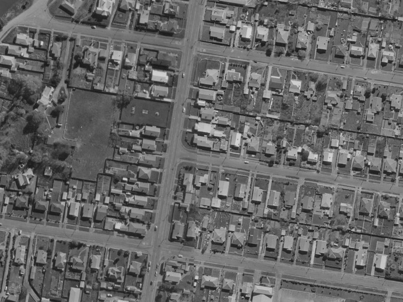 3 Chichester Street from the air, 1970-1974