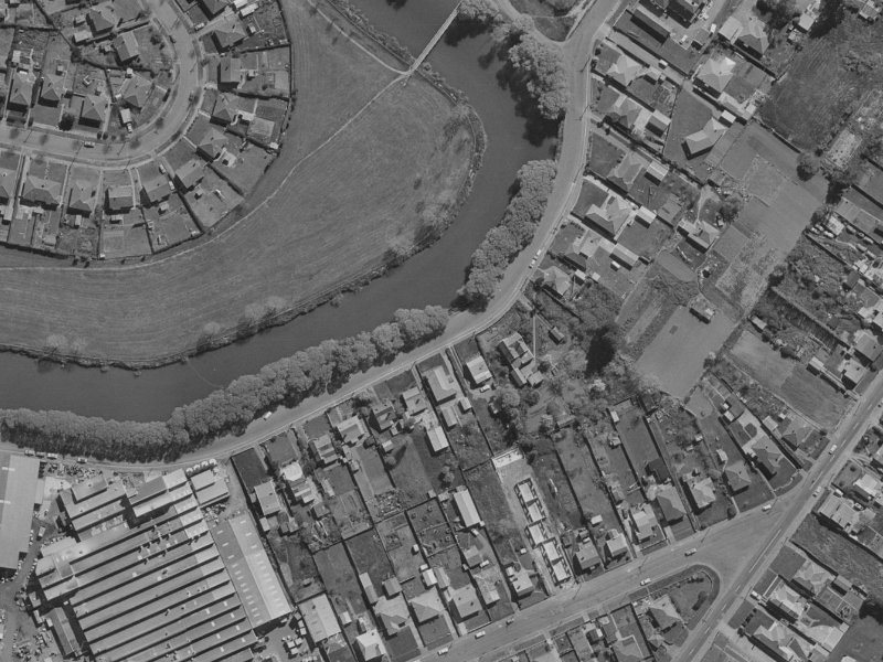 23 Connal Street from the air, 1970-1974