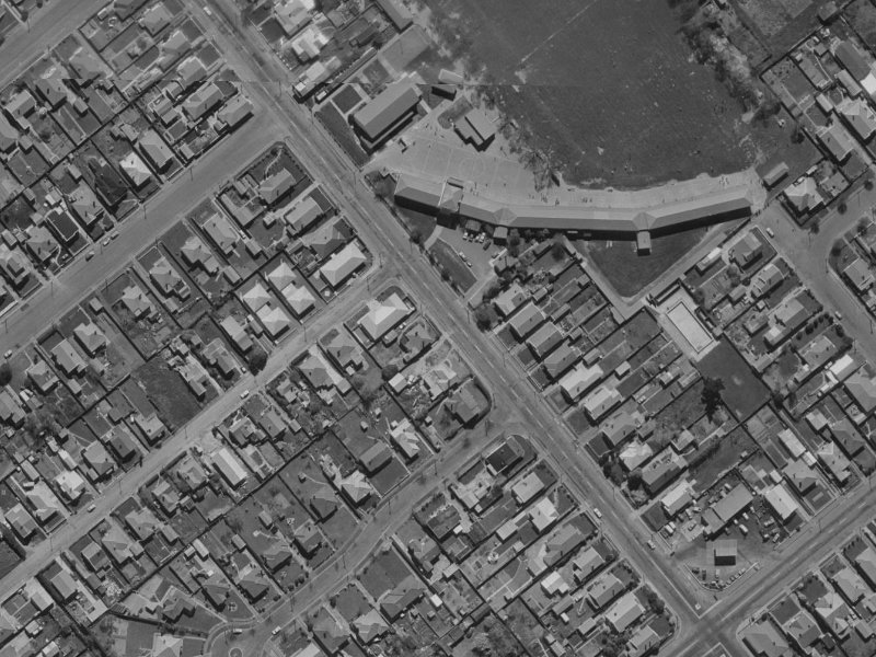 207 Selwyn Street from the air, 1970-1974